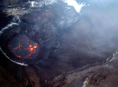ثوران بركان كارتالا 
