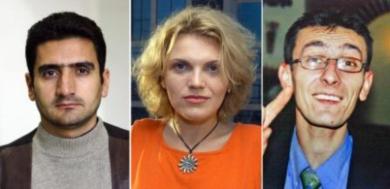 صور الثلاثة الصحفيين المختطفون في العراق