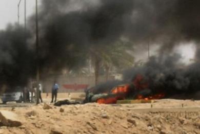 سيارات مفخخة تستهدف الشرطة العراقية والقوات الاميركية