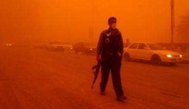 عاصفة رملية تشهدها العراق