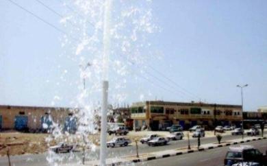 افتتاح مشروع مياه فوة من حقل (زمن)