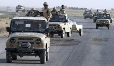 القوات الامريكية تقوم بالبحث عن ارهاربيين في مدينة تلعفر