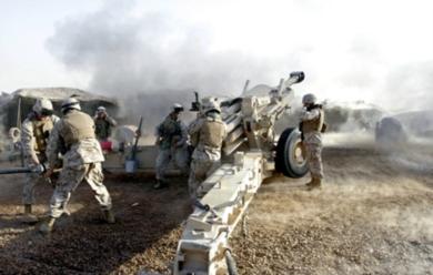 جانب من عملية الجيش الاميركي في غرب العراق