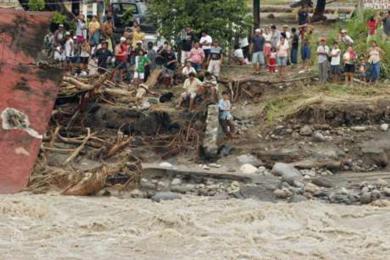 ارتفاع محصلة القتلى مع استمرار هطول الامطار في أمريكا الوسطى
