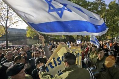 300 شخص ينضمون لمظاهرة مناهضة لاسرائيل بمناسبة يوم القدس العالمي 