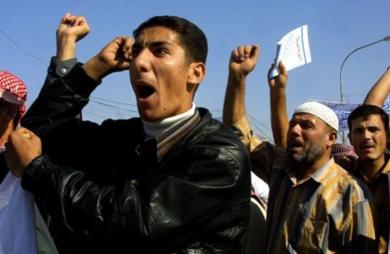 تظاهرة في بعقوبة للمطالبة باطلاق سراح 370 معتقلا