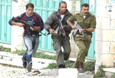 اشتباك بين القوات الاسرائيلية والفلسطينية في بيت لحم