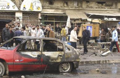 انفجار عبوة ناسفة استهدفت دورية للشرطة العراقية وسط بغداد