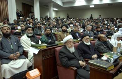 اول برلمان افغاني منذ عشرات السنين يجتمع في كابول