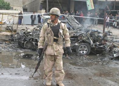 مقتل 22 عراقيا في انفجار قنبلتين 