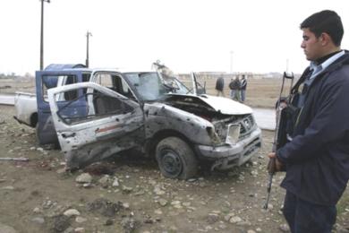 انفجار عبوة ناسفة استهدفت دورية للشرطة العراقية