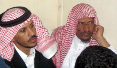 اقارب المتهمين السعوديين الذين حضروا من السعودية ليشهدوا جلسات المحاكمة