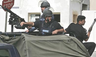 انتشار امني واسع أثناء محكمة المتهمة ساجدة الريشاوي 