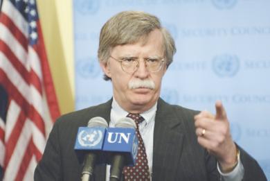 السفير الاميركي في الامم المتحدة جون بولتون 