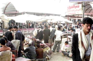 سوق شميلة للقات في صنعاء