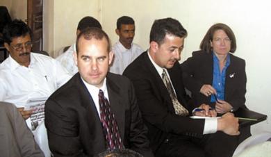 ممثلو السفارة الأميركية بصنعاء في الجلسة أمس