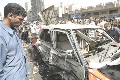 انفجار قوي نجم عن قنبلة وسط بغداد