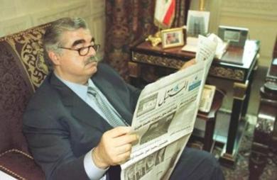 رئيس الوزراء اللبناني السابق رفيق الحريري