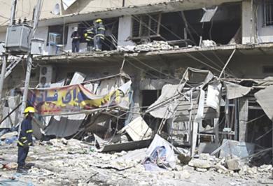 تفجير شقة سكنية في بغداد 