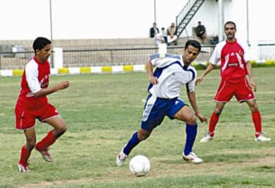 لقطة من مباراة أهلي صنعاء وهلال الحديدة