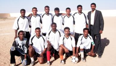 فريق نادي الكفاح الرياضي لكرة القدم بطل دوري أندية الدرجةالثالثة بشبوة