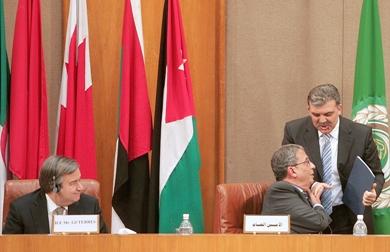 الجلسة الافتتاحية لوزراء الخارجية العرب