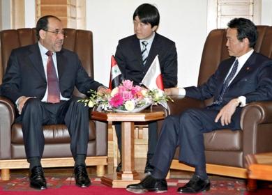 وزير الخارجية يتسقبل رئيس الوزراء العراقي نوري المالكي