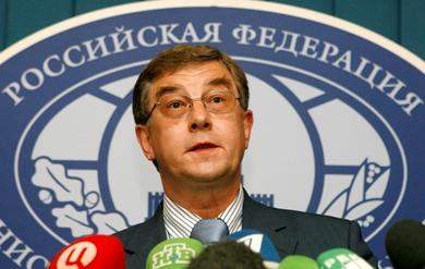 ميخائيل كامينين كبير المتحدثين باسم وزارة الخارجية الروسية