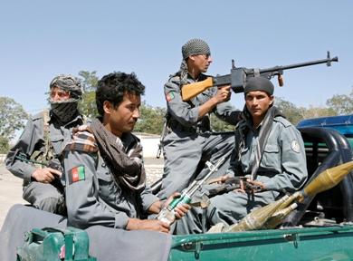 القوات الافغانية على استعداد لشن هجوم على المتمردين