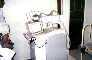 جهاز قسم الأشعة المتحرك خارج عن الجاهزية