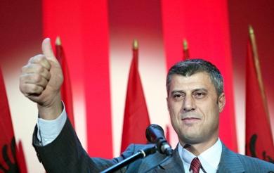 هاشم تاجي زعيم حزب كوسوفو الديموقراطي