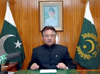 الرئيس الباكستاني برويز مشرف