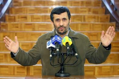 الرئيس الايراني محمود أحمدي نجاد