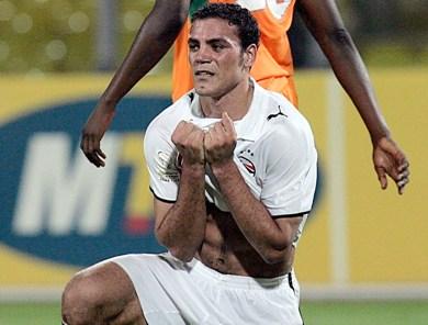 عمرو زكي سجل هدفين من الأهداف الأربعة