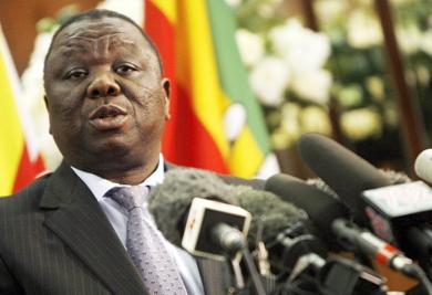 زعيم المعارضة في زيمبابوي مورغان تسفانجيراي