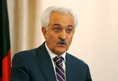 وزير الخارجية الافغاني رانجين دادفر سبانتا