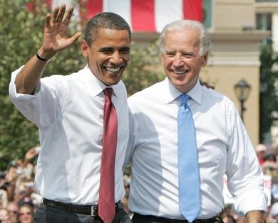 باراك اوباما مع جو بايدن