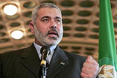 رئيس الحكومة الفلسطينية المقالة إسماعيل هنية