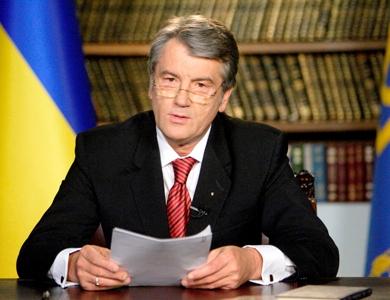 الرئيس الأوكراني فيكتور يوشينكو