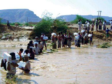 جمعية الإصلاح تنقل مياه عاجلة عقب الكارثة