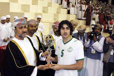 السعودي ماجد المرشدي أفضل لاعب في البطولة