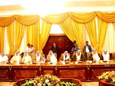 الجانب الكويتي في اجتماعات اللجنة المشتركة بعدن أمس