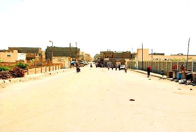 منظر لمدخل مدينة قصيعر