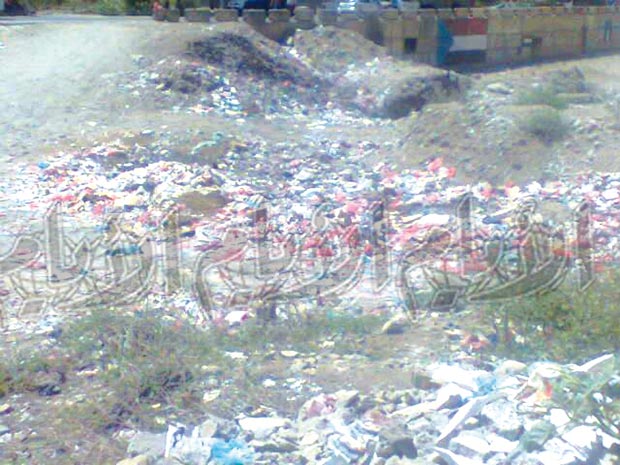 النفايات تحتل مساحات واسعة في المنطقة