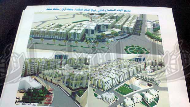 مشروع الاوقاف الاستثماري بمنطقة ارتل جنوب امانة العاصمة صنعاء