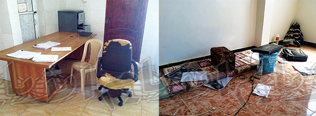 صورتان من داخل مكتب الاستشارات بأحور لا تحتاج إلى تعليق!!