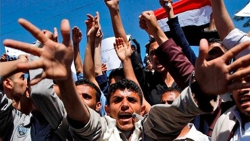 التظاهرات الشبابية السلمية في العاصمة صنعاء،