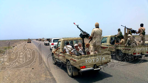 تعزيزات عسكرية من قوات من اللواء الأول لمنطقة شقرة الساحلية 