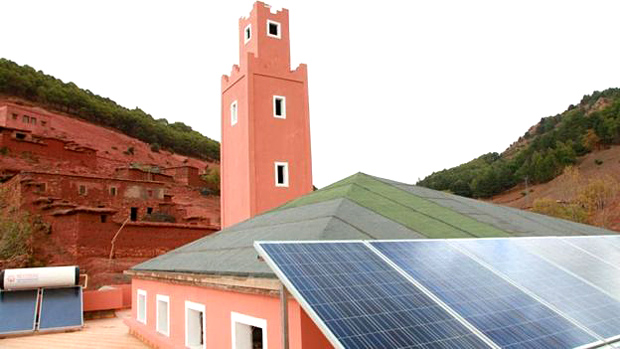  التقنيات الشمسية في مسجد الكُتبيّة في مراكش تساعد على الحد من الانبعاثات الكربونية‬