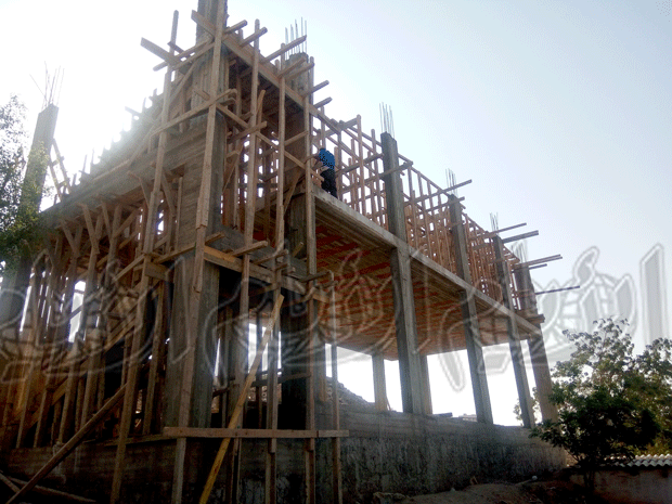أعمال البناء بمستشفى باصهيب 
